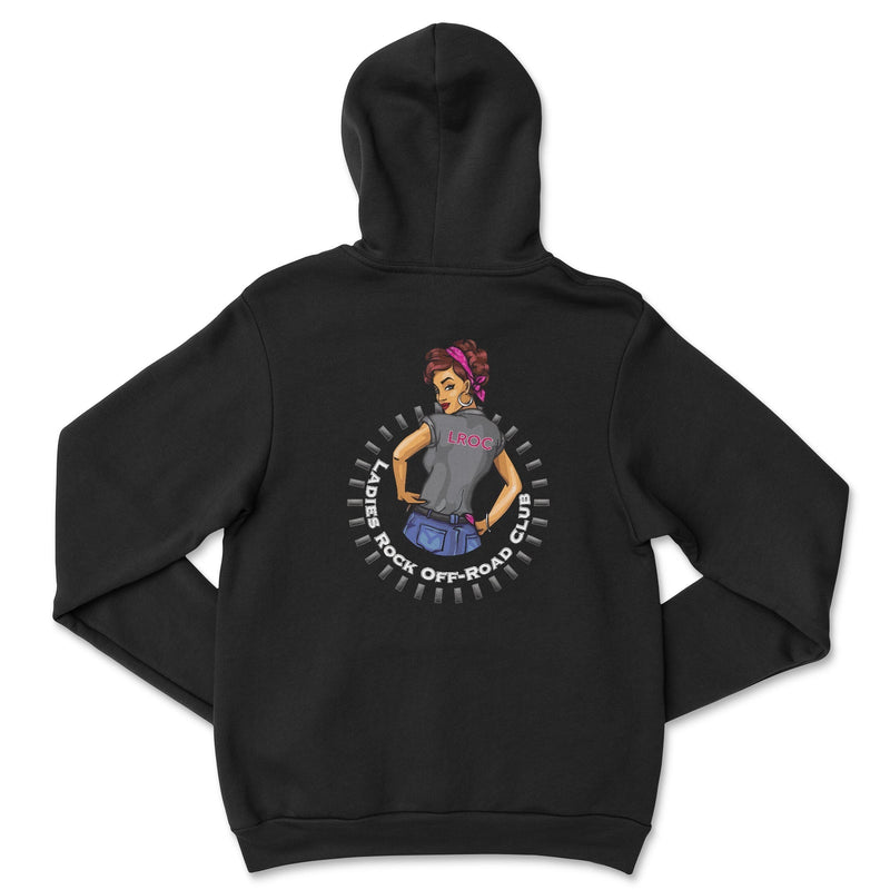 Ladies Rock Off - Road Club Hoodie by Bella + Canvas - Goats Trail
