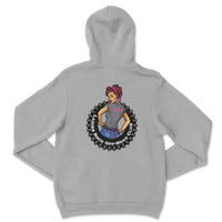 Ladies Rock Off - Road Club Hoodie by Bella + Canvas - Goats Trail