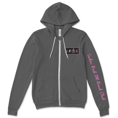 Ladies Rock Off-Road Zip-Up Hoodies for Women's Outdoor Adventures - Goats Trail Off-Road Apparel Company