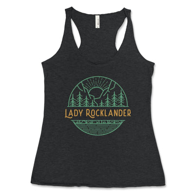Lady Rocklander Racerback Tank Top Small Women's Tank Tops