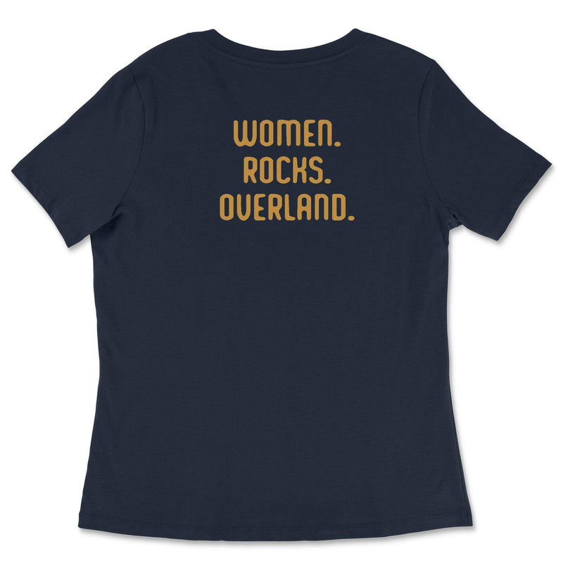 Lady Rocklander V - Neck Tee - Goats Trail