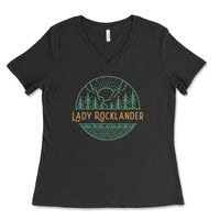 Lady Rocklander V - Neck Tee - Goats Trail