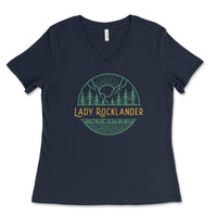 Lady Rocklander V - Neck Tee - Goats Trail