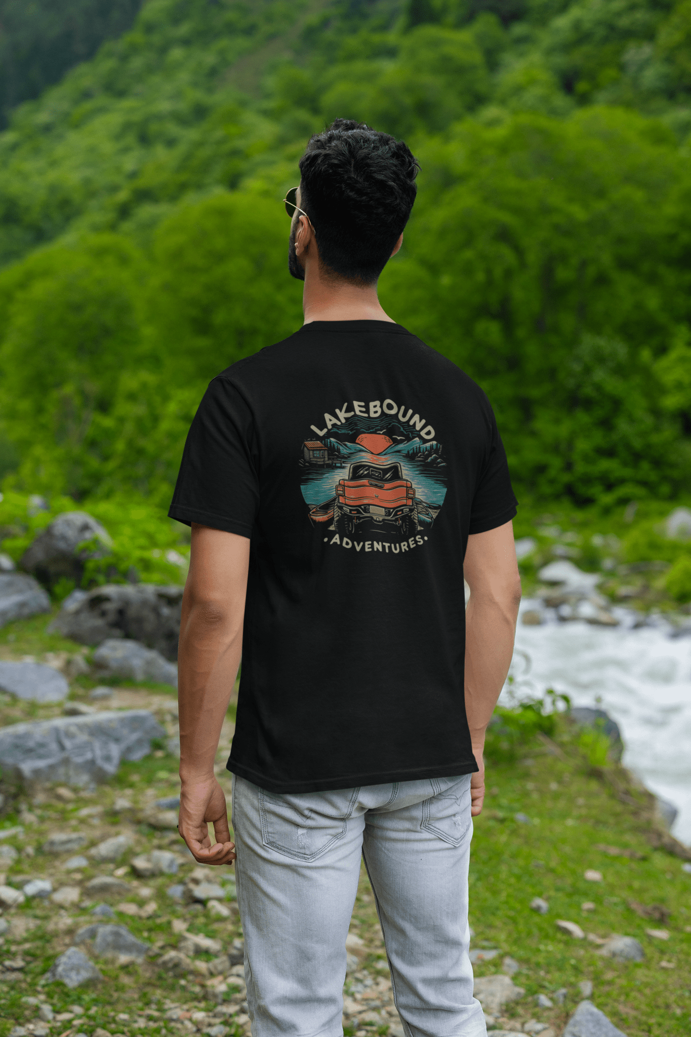 Lakebound Adventures Graphic Tee - Goats Trail Off-Road Apparel Company