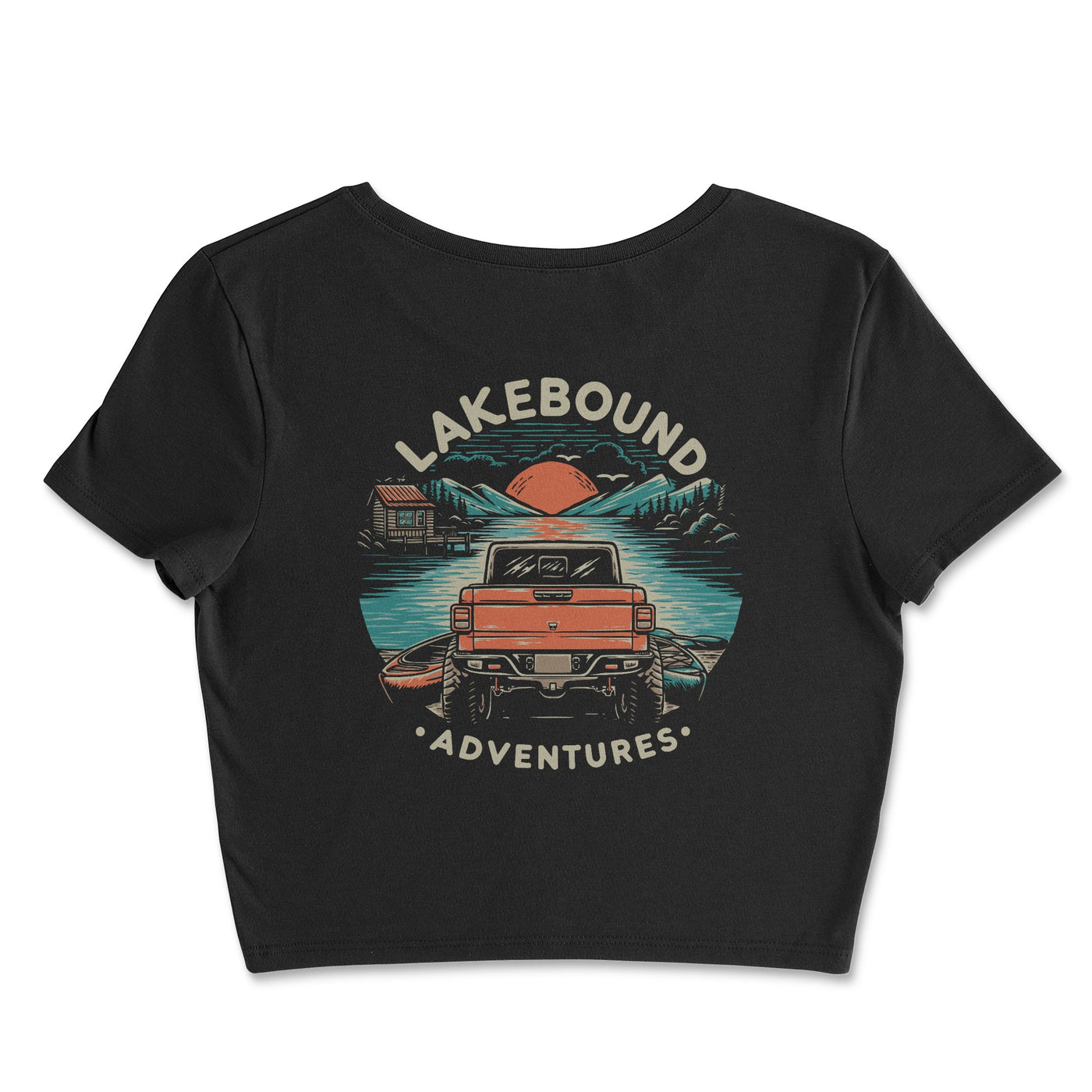 Lakebound Adventures Women's Crop Top - Goats Trail Off-Road Apparel Company