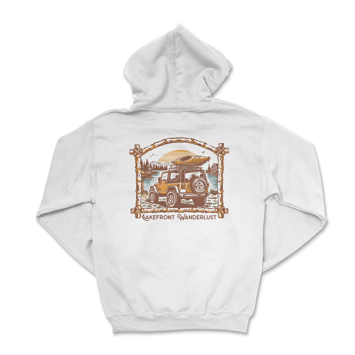 Lakefront Wrangler Wanderlust Hoodie - Goats Trail Off-Road Apparel Company