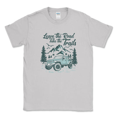 Leave the Road Take the Trails T-shirt - Goats Trail