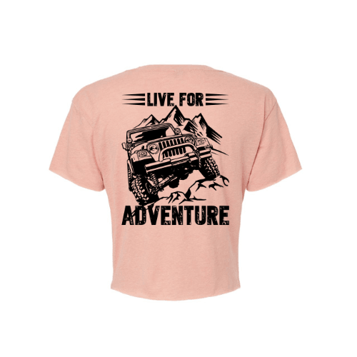 Live for Adventure Crop Top - Goats Trail