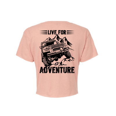 Live for Adventure Crop Top - Goats Trail