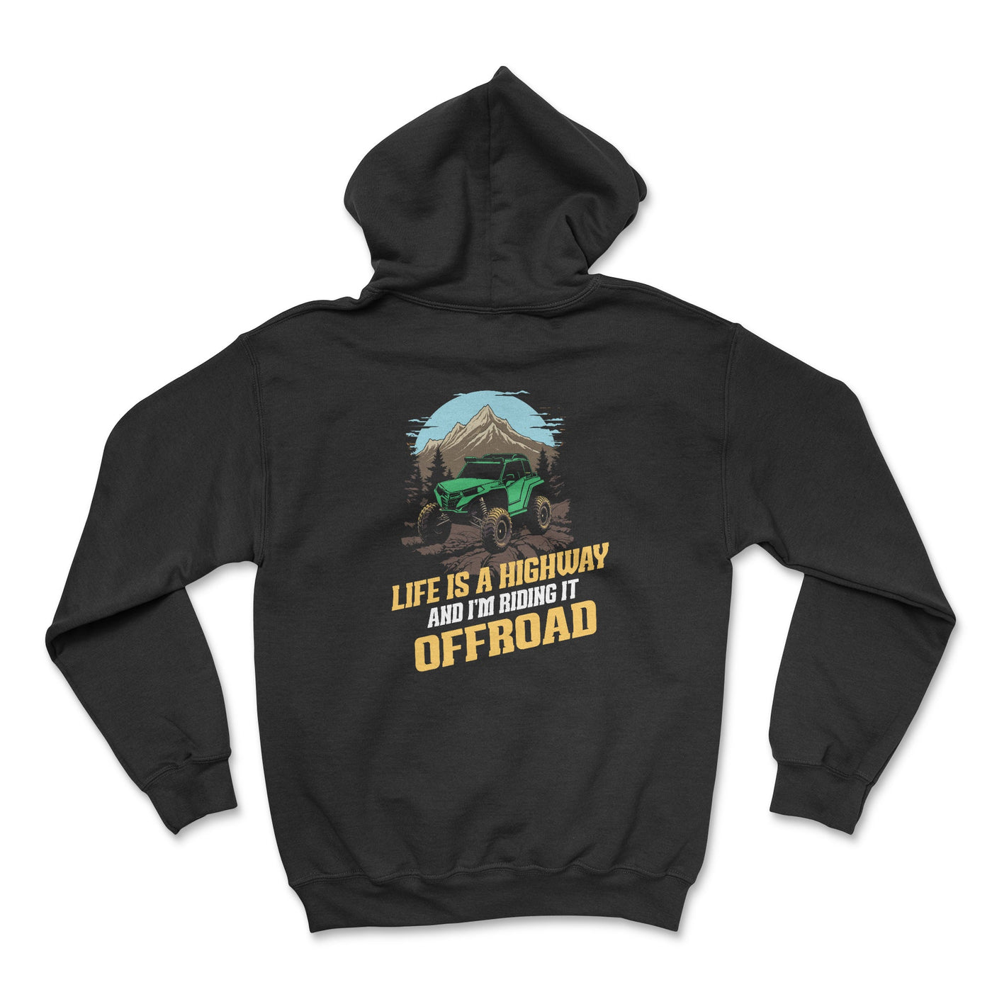 Living Life Off-Road SXS Zip-Up Hoodie - Goats Trail Off-Road Apparel Company