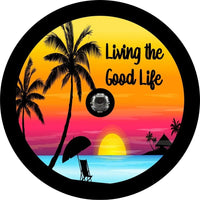 Living the Good Life Spare Tire Cover - Goats Trail