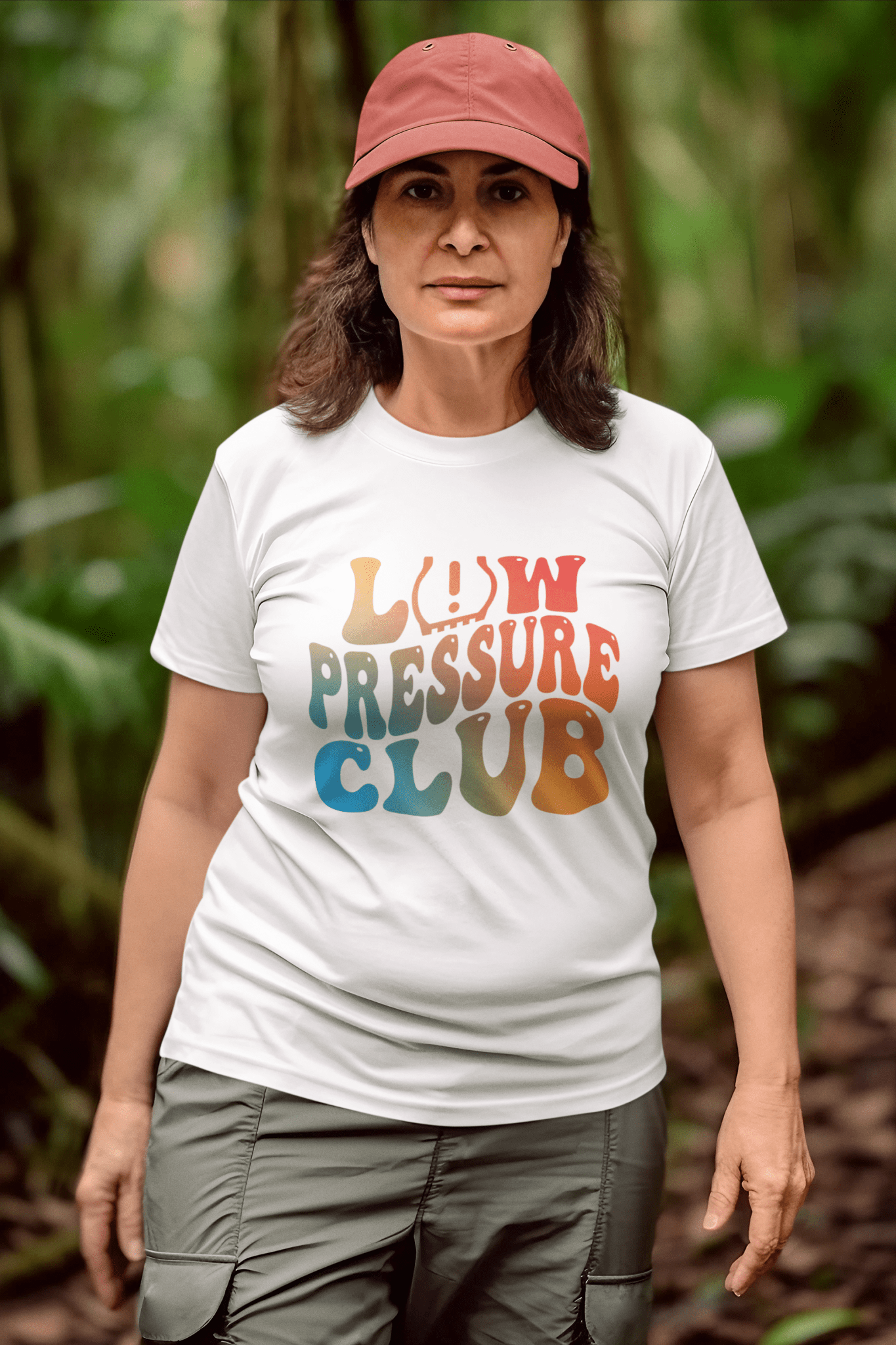 Low Pressure Club Women's Fit Tee - Goats Trail Off-Road Apparel Company