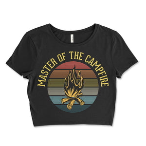 Master of the Campfire Crop Top - Goats Trail