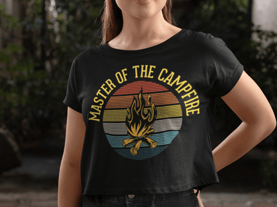 Master of the Campfire Crop Top - Goats Trail