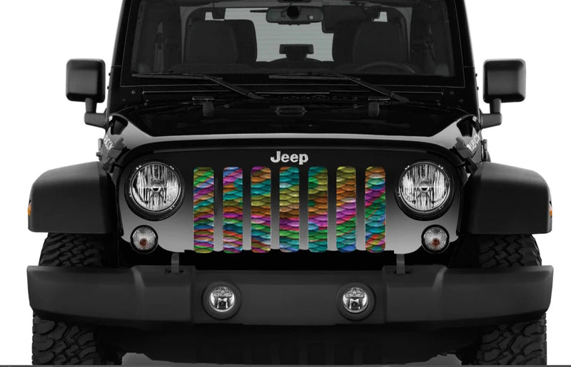 Mermaid Ombre Scale Grille Insert - Goats Trail