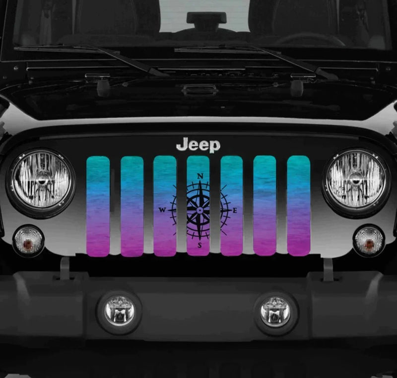 Navigator Compass Grille Insert - Multi Color Options - Goats Trail