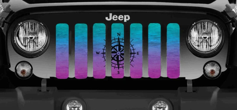 Navigator Compass Grille Insert - Multi Color Options - Goats Trail