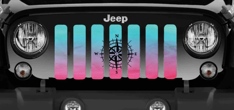 Navigator Compass Grille Insert - Multi Color Options - Goats Trail