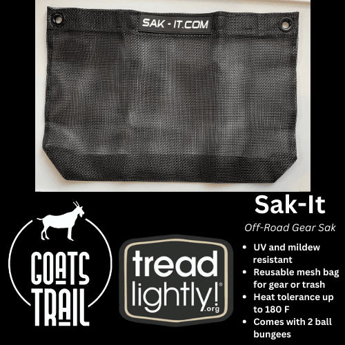 Off - Road Gear Sak - Goats Trail