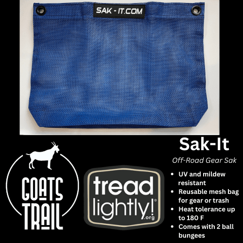 Off - Road Gear Sak - Goats Trail