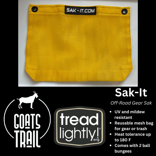 Off - Road Gear Sak - Goats Trail