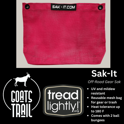 Off - Road Gear Sak - Goats Trail