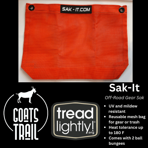 Off - Road Gear Sak - Goats Trail