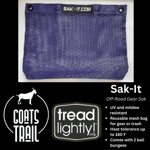Off - Road Gear Sak - Goats Trail