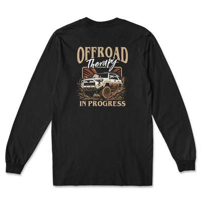 Offroad 4Runner Long-Sleeve Black Tee Shirt - Goats Trail Off-Road Apparel Company