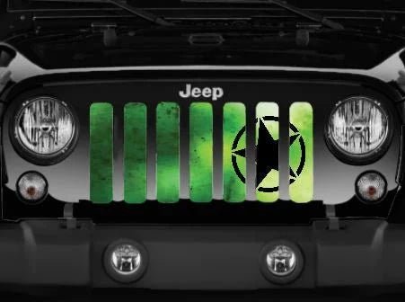 Oscar Mike Green Ombre Grille Insert - Goats Trail