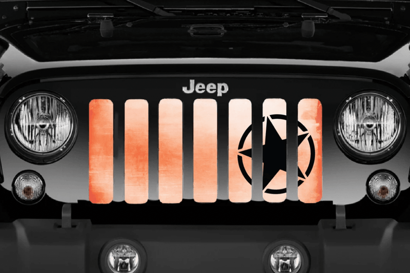 Oscar Mike Ombre Orange Grille Insert - Goats Trail