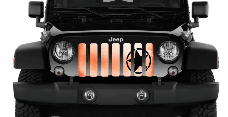 Oscar Mike Ombre Orange Grille Insert - Goats Trail