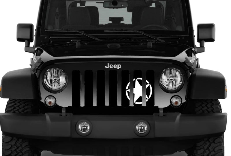 Oscar Mike White Grille Insert - Goats Trail