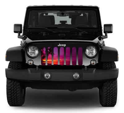 Paradise City Jeep Grille Insert - Goats Trail Off-Road Apparel Company
