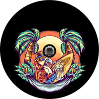 Party Parrot Spare Tire Cover - Goats Trail