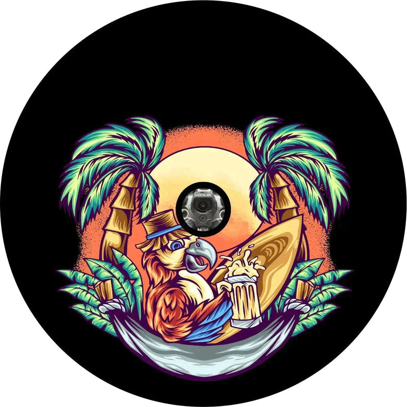 Party Parrot Spare Tire Cover - Goats Trail