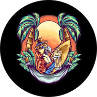 Party Parrot Spare Tire Cover - Goats Trail
