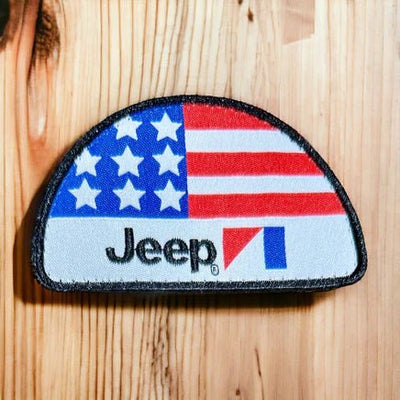 Patch - Jeep® 1970-1987 Logo - Goats Trail Off-Road Apparel Company