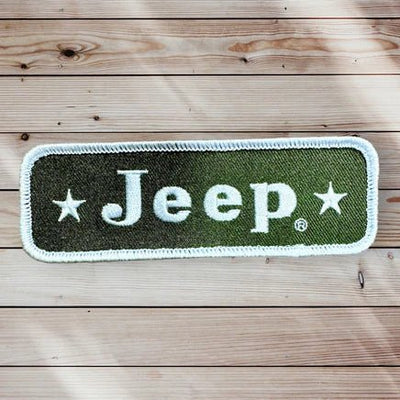 Patch - Jeep® Stars logo - Goats Trail Off-Road Apparel Company