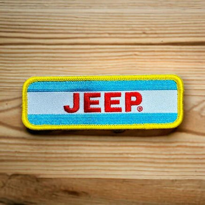 Patch - Jeep® Vintage Badge - Goats Trail Off-Road Apparel Company