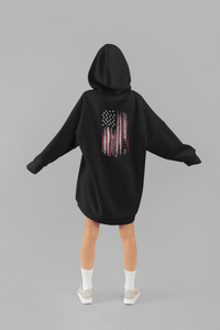 Patriotic American Flag Duck Zip - Up Hoodie - Goats Trail