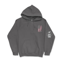 Patriotic American Flag Hoodie - Duck Themed - Goats Trail