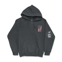 Patriotic American Flag Hoodie - Duck Themed - Goats Trail