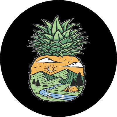 Pineapple Spare Tire Cover - Goats Trail