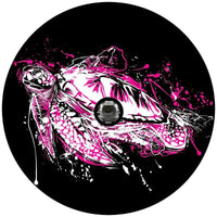 Pink Turtle Spare Tire Cover - Goats Trail