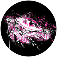 Pink Turtle Spare Tire Cover - Goats Trail