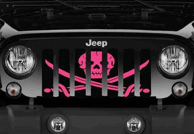 Pirate Jeep Grille Insert - Goats Trail
