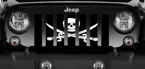 Pirate Jeep Grille Insert - Goats Trail