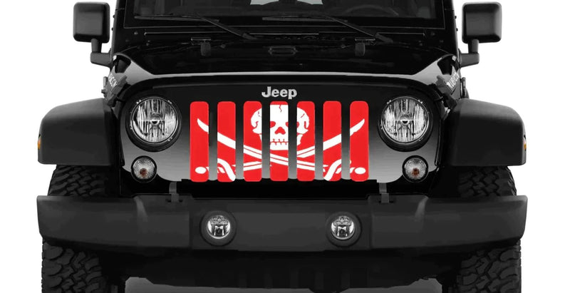 Platinum Pirate Shiver Me Timbers! Grille Inserts - Goats Trail