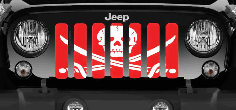 Platinum Pirate Shiver Me Timbers! Grille Inserts - Goats Trail